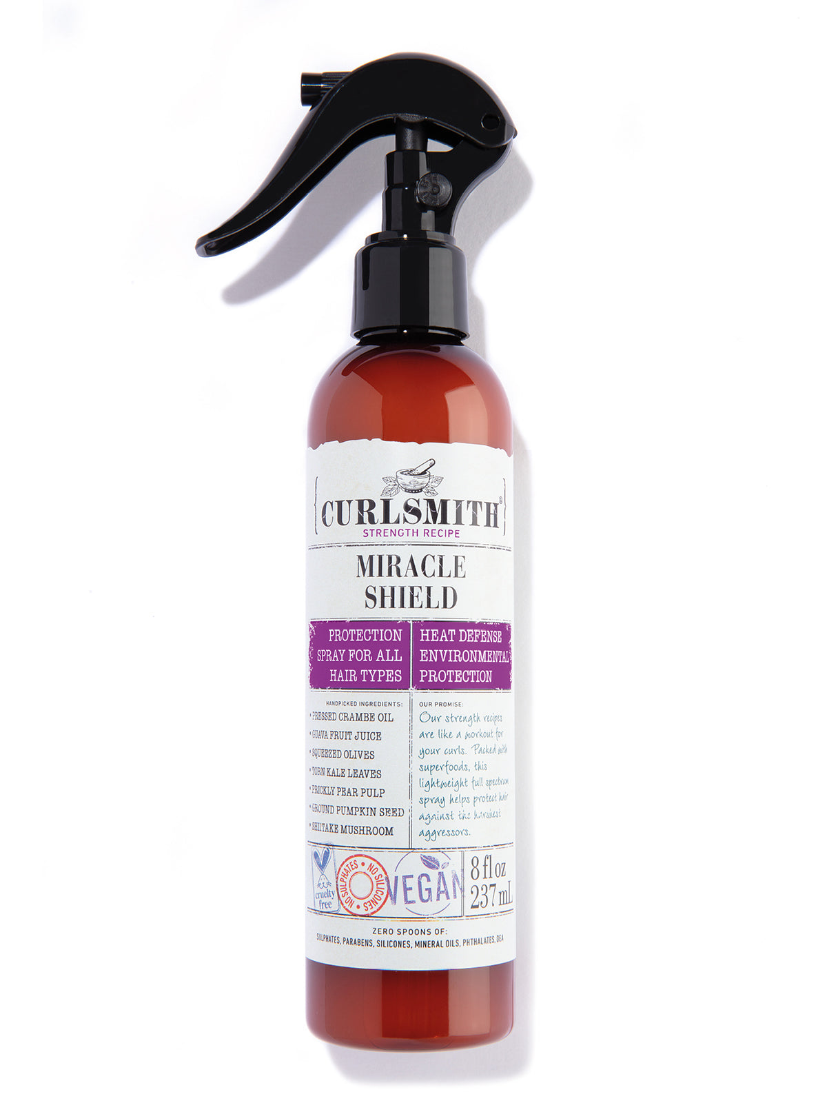 Curlsmith Miracle Shield Heat Protection Spray 237 ml